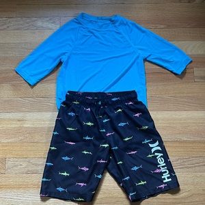 Hurley boys swim trunks Size 7/8